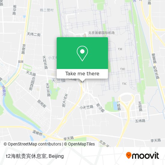 t2海航贵宾休息室 map