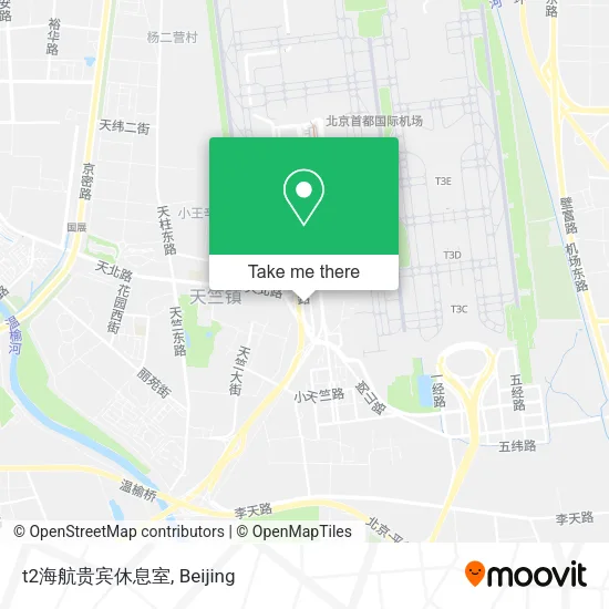 t2海航贵宾休息室 map
