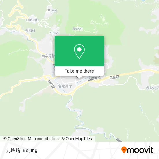 九峰路 map