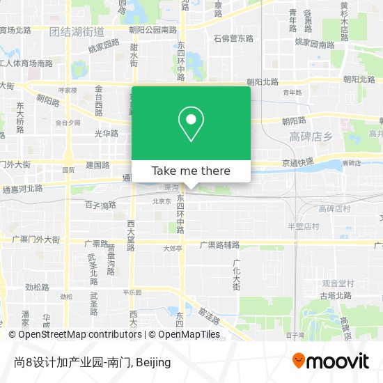 尚8设计加产业园-南门 map