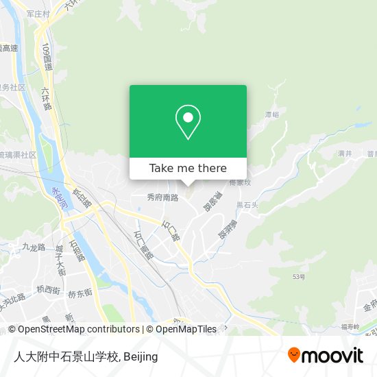 人大附中石景山学校 map