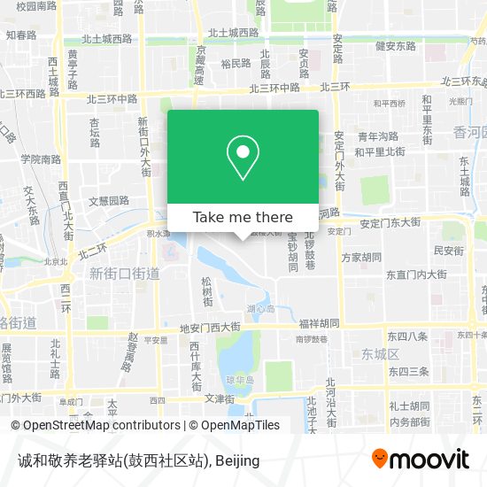 诚和敬养老驿站(鼓西社区站) map