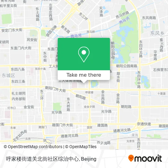 呼家楼街道关北街社区综治中心 map