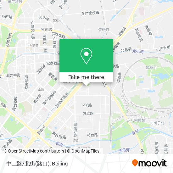 中二路/北街(路口) map