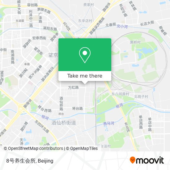 8号养生会所 map