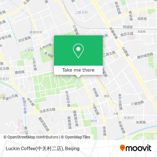 Luckin Coffee(中关村二店) map