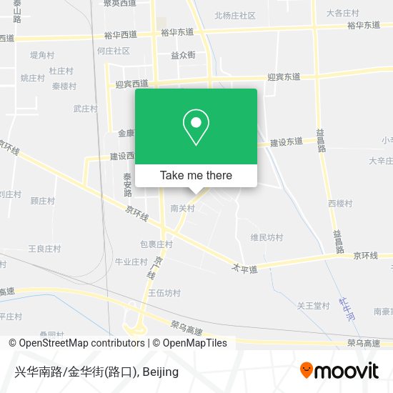 兴华南路/金华街(路口) map