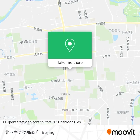 北亚争奇便民商店 map