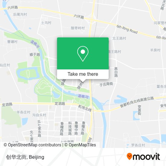 创华北街 map