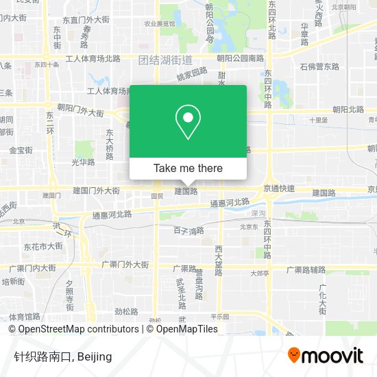 针织路南口 map
