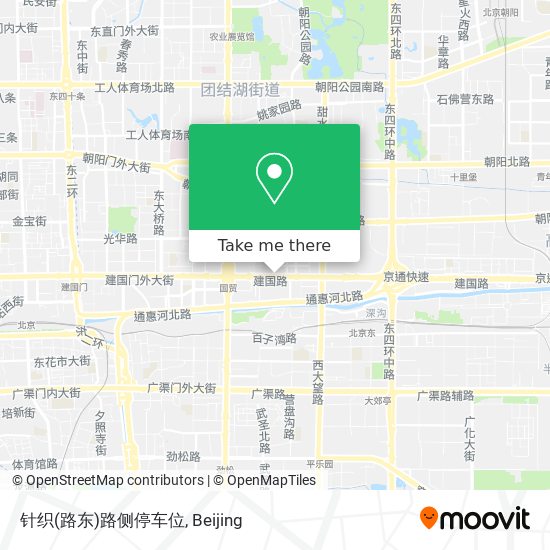 针织(路东)路侧停车位 map