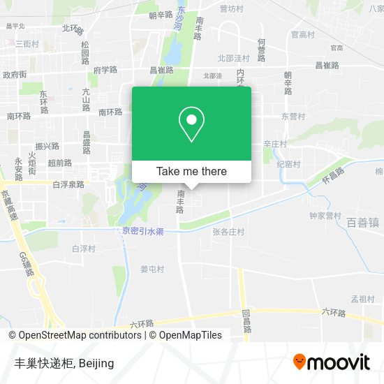 丰巢快递柜 map