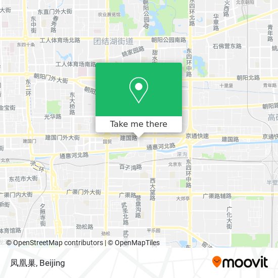 凤凰巢 map