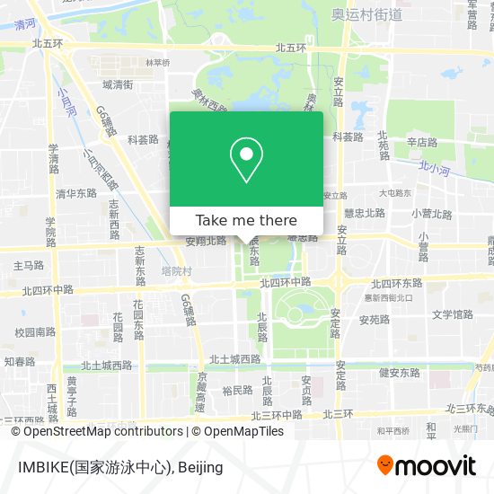 IMBIKE(国家游泳中心) map