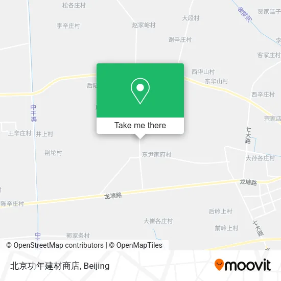 北京功年建材商店 map