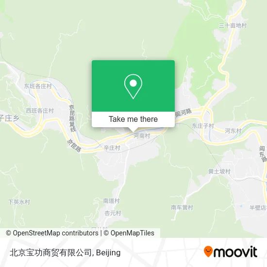 北京宝功商贸有限公司 map