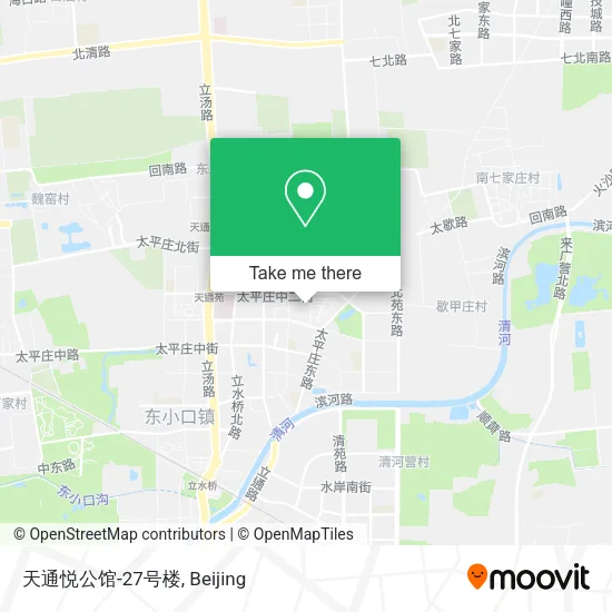 天通悦公馆-27号楼 map