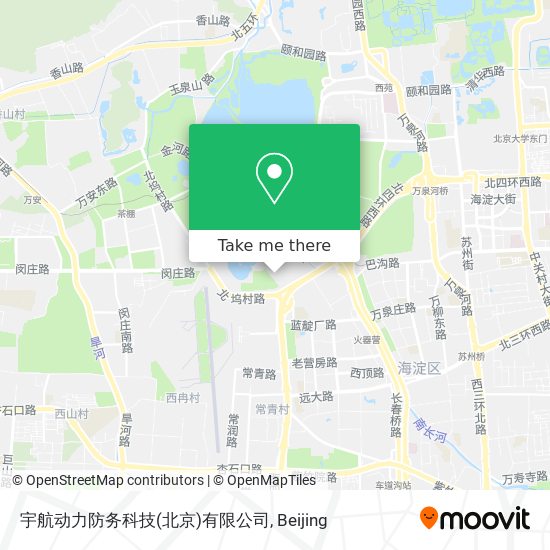 宇航动力防务科技(北京)有限公司 map