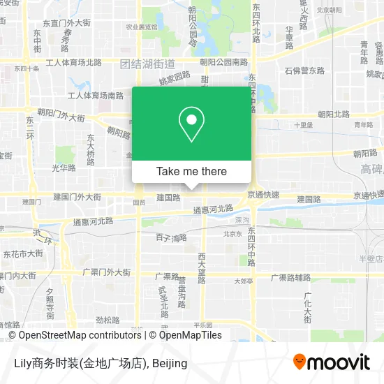 Lily商务时装(金地广场店) map