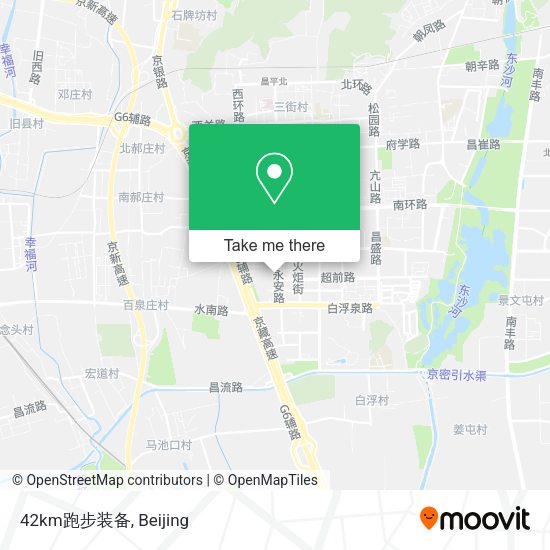 42km跑步装备 map