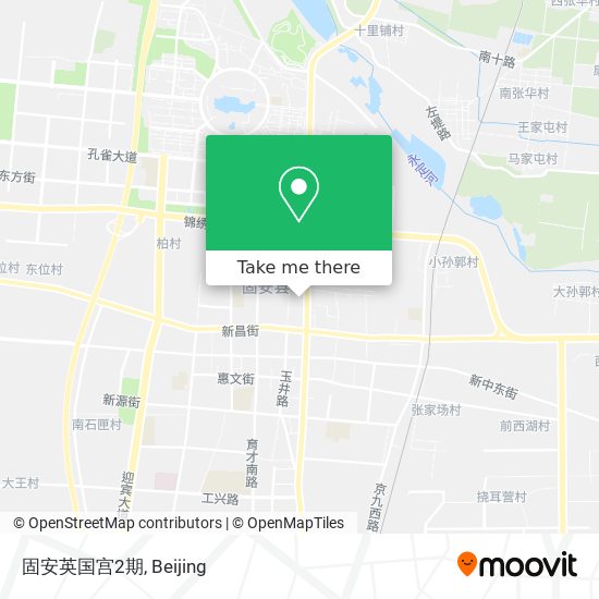 固安英国宫2期 map