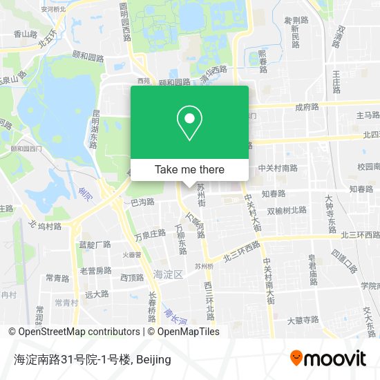 海淀南路31号院-1号楼 map