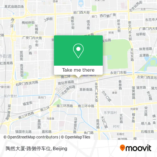 陶然大厦-路侧停车位 map