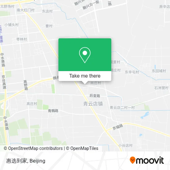 惠选到家 map