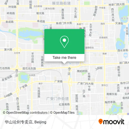 华山论剑专卖店 map