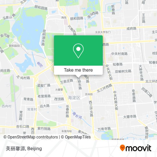 美丽馨源 map