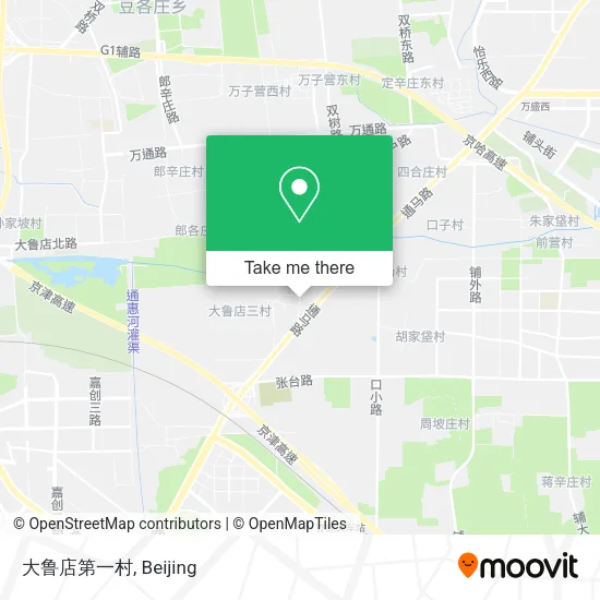 大鲁店第一村 map