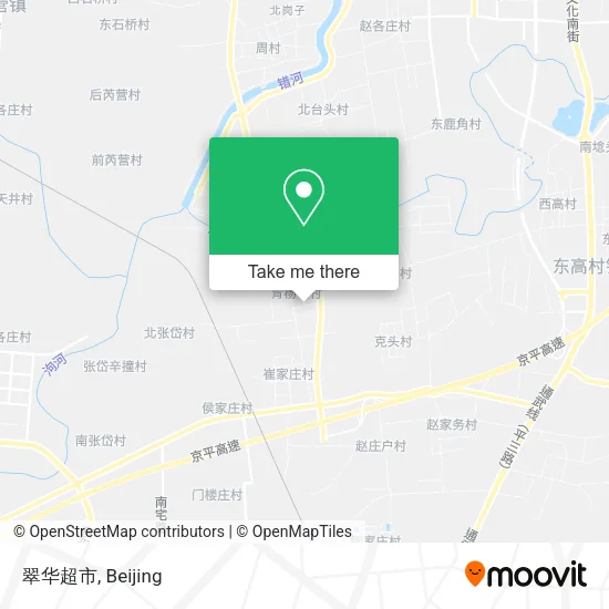 翠华超市 map