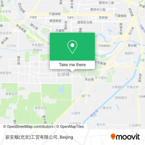 薪安顺(北京)工贸有限公司 map