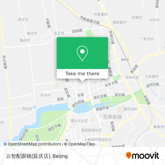 云智配眼镜(延庆店) map
