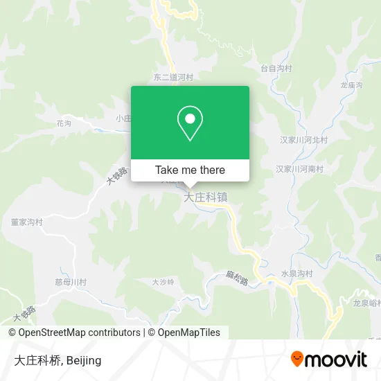 大庄科桥 map