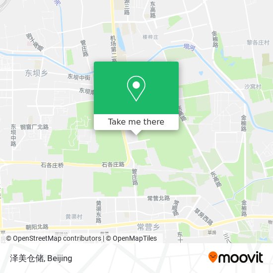 泽美仓储 map