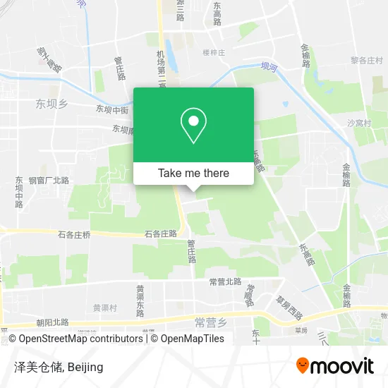 泽美仓储 map