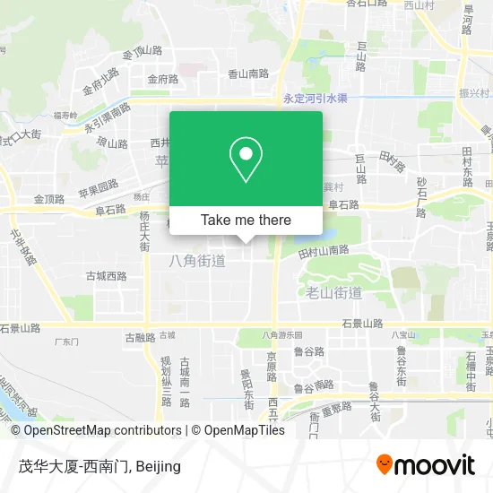 茂华大厦-西南门 map