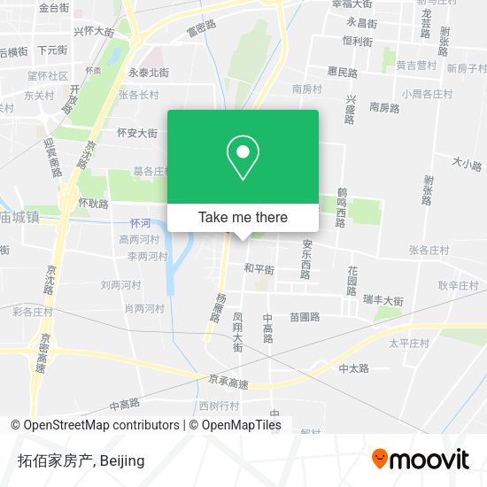 拓佰家房产 map