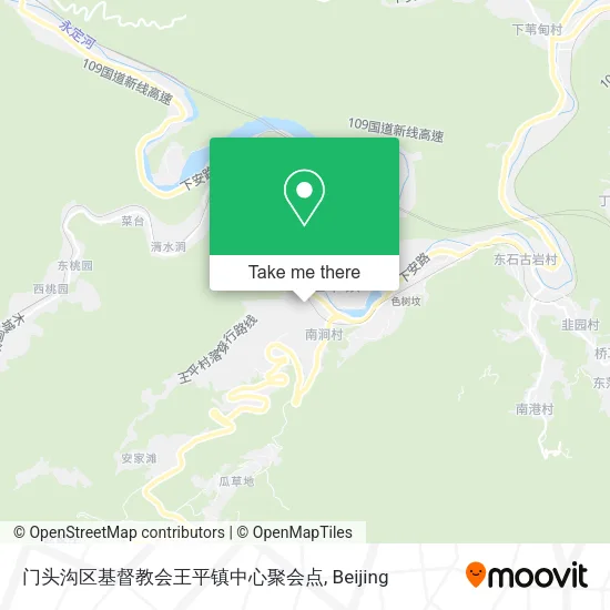 门头沟区基督教会王平镇中心聚会点 map
