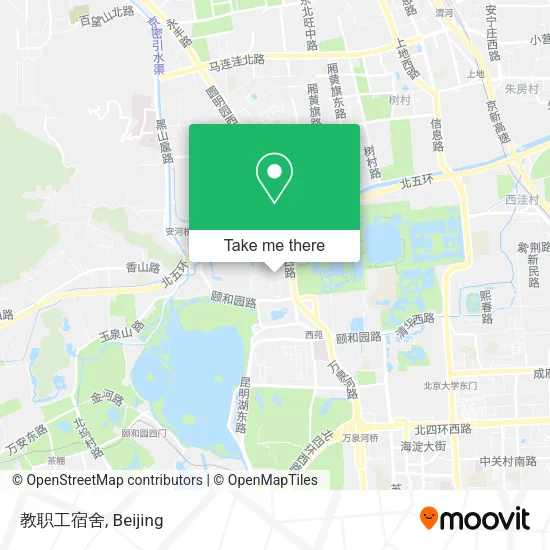 教职工宿舍 map