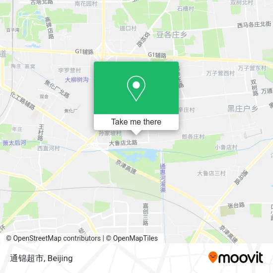 通锦超市 map