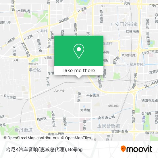 哈尼K汽车音响(惠威总代理) map