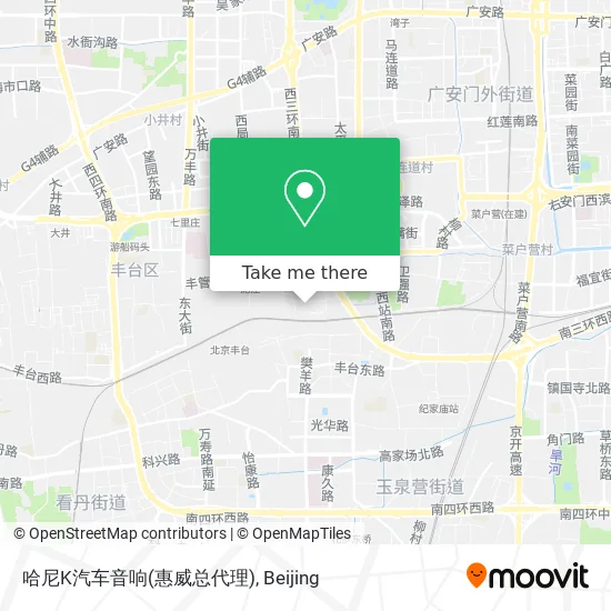 哈尼K汽车音响(惠威总代理) map