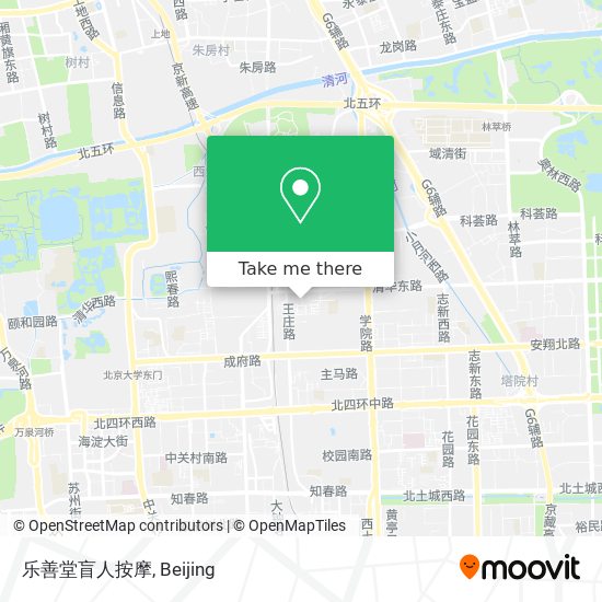 乐善堂盲人按摩 map