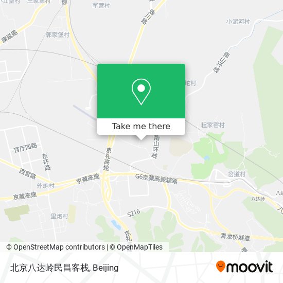 北京八达岭民昌客栈 map