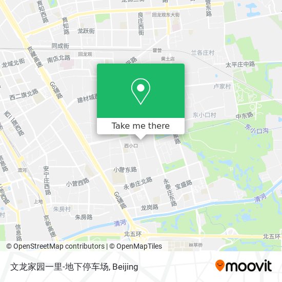 文龙家园一里-地下停车场 map