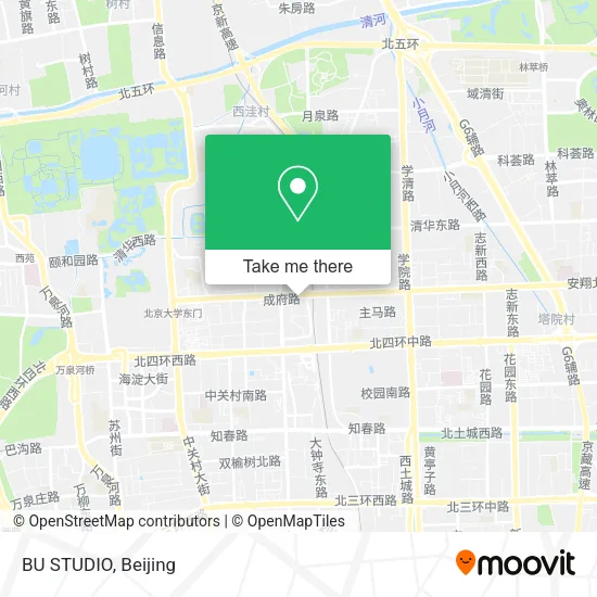 BU STUDIO map