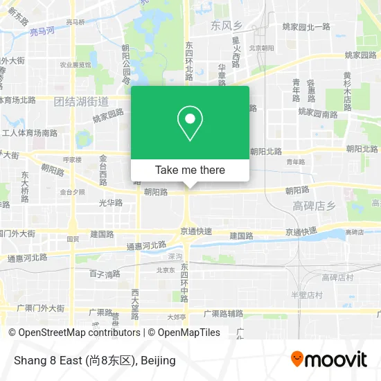 Shang 8 East (尚8东区) map