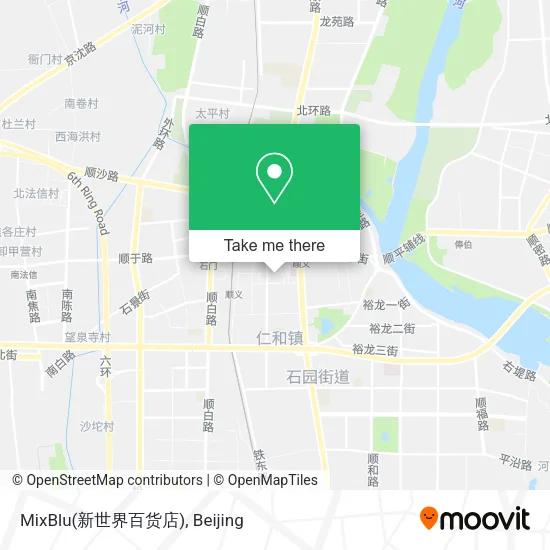 MixBlu(新世界百货店) map